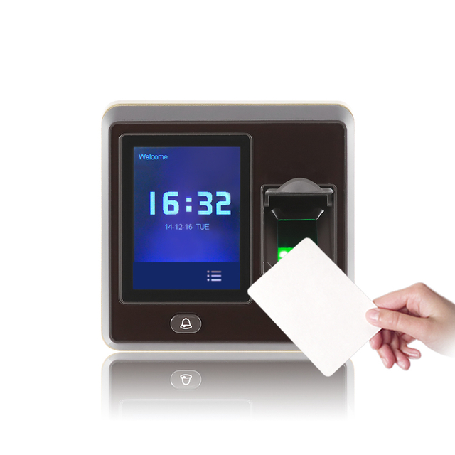 Contrôle d'accès biométrique par empreinte digitale de petite taille 